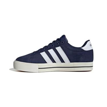 Imagem de adidas Tênis masculino Daily 4.0, Azul escuro/branco/branco, 44