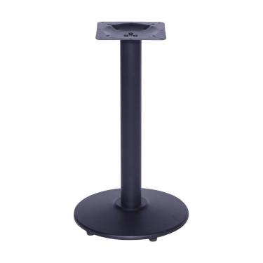 Imagem de Mesa Zeta Em Ferro Preto 72,50 Cm (altura) Com Disco Redondo