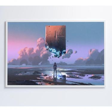 Imagem de Quadro Destiny 120x80 Cm Tecido Canvas