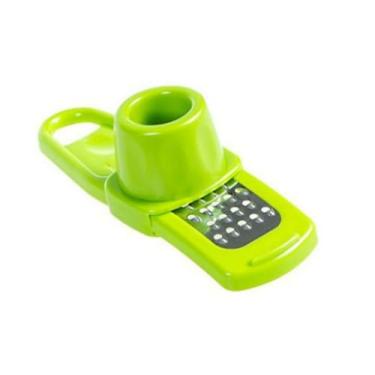 Imagem de Ralador de gengibre multifunções verde mini ralador moedor de noz-moscada alho, manual de cozinha, frutas, legumes, nozes, picador, espremedor de alho, utensílios de cozinha e gadgets