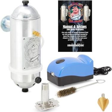 Imagem de Gerador de fumaça fria Smoke Daddy Big Kahuna com adaptador de grelha de cerâmica