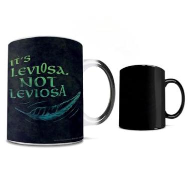 Imagem de Morphing Mugs Harry Potter – Wingardium Leviosa – Caneca sensível ao calor de 325 ml – Caneca de chá de café que muda de cor cerâmica – Oficialmente licenciada colecionável