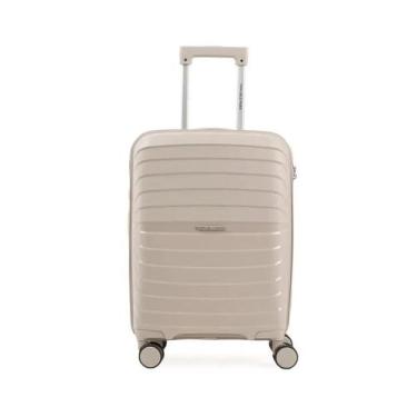 Imagem de Mala de Bordo 10kg Bagaggio Rover Polipropileno 360 Viagem ANAC Cor:Br