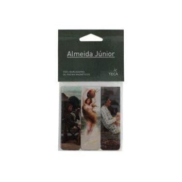 Imagem de Marcador De Página - Almeida Júnior - Sortido 2, Teca, Gm0028, Colorido, Pacote De 3