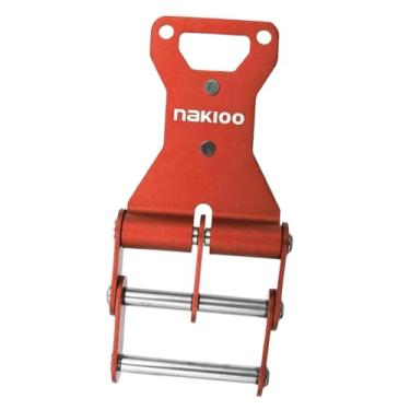 Imagem de Generic Fivela de cinto de ferramentas em liga de alumínio, versátil, fácil de instalar, com clipe de liberação rápida para eletricistas e construtores. Ideal, Laranja Fixa