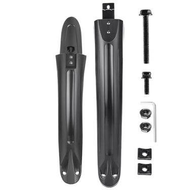 Imagem de Conjunto de 2 Para-lamas de Bicicleta à Prova de Poeira, Protetor de Lama Universal para Bicicletas de 26, 27,5 e 29 Polegadas