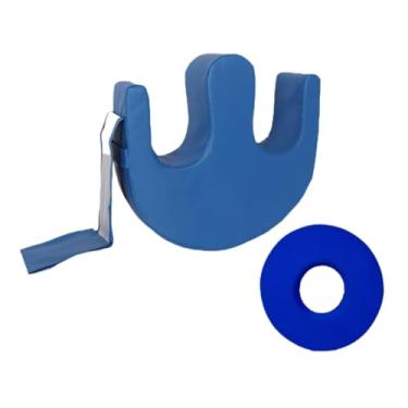 Imagem de predolo Dispositivo de giro do paciente acamado, U Moldura multifuncional para os idosos suprimentos de enfermagem, Azul com Anel