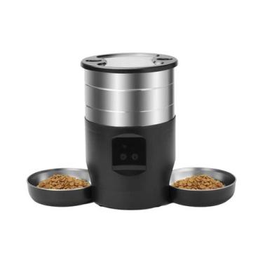 Imagem de Comedouro Automático Inteligente Para Gatos De 4,5L Com Wi-Fi E Tigela