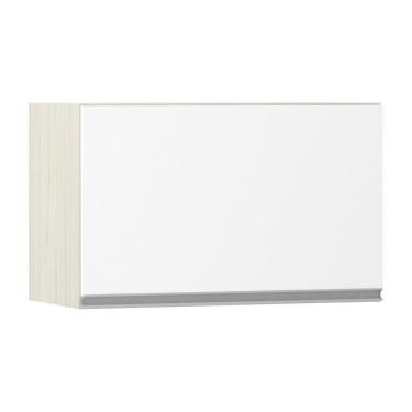 Imagem de Armário Basculante 60cm 1 Porta Lis Legno Crema C/Branco
