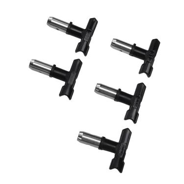 Imagem de Sanpyl Suprimentos para Pistola Mal Ventilada Com 5 Bicos e Filtros Portáteis e Duráveis ​​para Vários Tipos de Tinta Preta