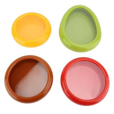 Imagem de Eujgoov Caixa de Armazenamento de Frutas de Silicone, Recipiente de Alimentos Reutilizável para Tomate Cebola Abacate, Organizador Hermético de Geladeira de Silicone Com Tampa de Rosca para