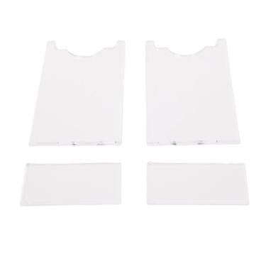 Imagem de Eujgoov Protetores Acrílicos da Parede do sofá, Espaçadores Universais Transparentes da Mobília para o Acesso Tomada do pé Sofá-cama Em Casas Dormitórios Apartamentos (A)