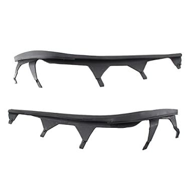 Imagem de LUGU Substituição de tiras de cobertura do farol superior esquerdo e direito um par para BMW Série 3 E46 02-05 (4 portas)