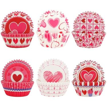 Imagem de Forros de cupcake de dia dos namorados para decoração de festa de dia dos namorados