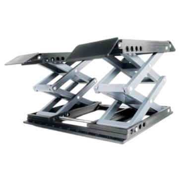 Imagem de Almencla Elevador de carros em escala 1/18 - Modelo de ornamento colecionável - Ferramentas de manutenção de garagem - Simulação - Faça você mesmo - Maquete de, Preto