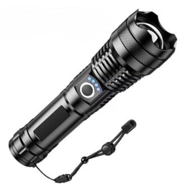 Imagem de Lanterna tática de alta intensidade para iluminação de segurança em acampamentos agrícolas