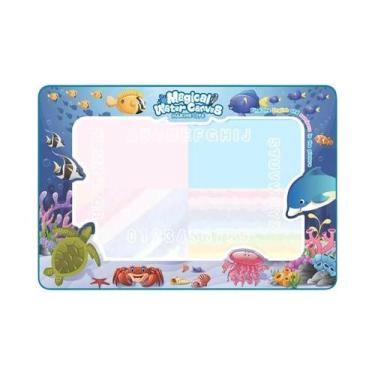 Imagem de Tapete Mágico Reutilizável Para Desenho Com Canetas, Brinquedo Educaci