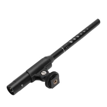 Imagem de Cryfokt Microfone de Montagem Em Teto de Alta Sensibilidade Microfone Supercardióide Tecnologia de Redução de Ruído Suspenso para Palco Ao, Liga de Alumínio, para Estúdios de Gravação Profissionais