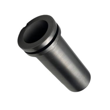 Imagem de Nelyrho Cadinho de grafite de alta pureza, cadinhos resistentes a altas temperaturas de 3 kg para derreter metal dourado, prata, cobre, compatível com fornos elétricos, fundição e refino de metal