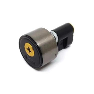 Imagem de Cilindro Tetra Chave para Fechadura C-1200 com chaves Preto Fosco Alia