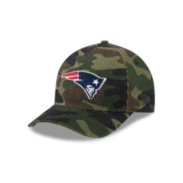 Imagem de Boné New Era  9FORTY M-CROWN A-FRAME New England Patriots NFL Salute Service 2025 Militar-Masculino