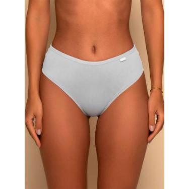 Imagem de Calcinha Fio Dental Nayane CA 02 0022 Dupla Midi Lisa T. P/GG, GG, 000