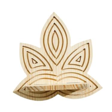 Imagem de AFXGUSD Prateleira de Parede de Madeira, Suporte de Armazenamento, Expositor de Parede, Prateleira para Plantas