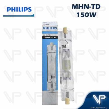 Imagem de Lâmpada vapor metálico duplo contato philips 150w 3000k(branco quente)