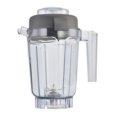 Imagem de Jarra de liquidificador de 940 ml, 0,9 L, compatível com liquidificador 5200 4500 5000 6300 VM0102 VM0103 VM0197 E310 E320 etc. Substitua para 32 potes pequenos para liquidificador