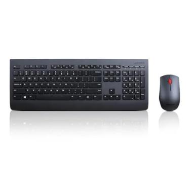 Imagem de Teclado e mouse Lenovo Professional sem fio Português (Brasil) - 4X30H56832