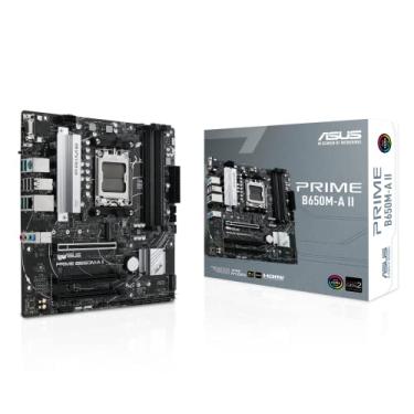 Imagem de Placa Mãe Asus PRIME B650M-A II (AM5/4xDDR5/HDMI/DisplayPort/VGA/M.2/USB 3.2)