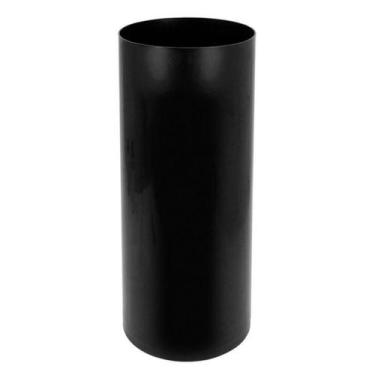 Imagem de Lixeira Plástica 22 Litros Sem Tampa Preto - jsn