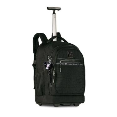 Imagem de Mochila Carrinho Rebecca Bonbon Bolsa Escolar com Chaveiros-Feminino