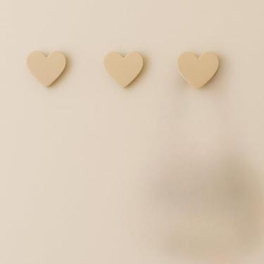 Imagem de Kit Ganchos De Parede Suporte Para Toalhas e Roupas Com Fita Adesiva Lilás(03 Ganchos,Bege)