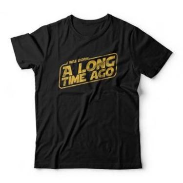 Imagem de Camiseta I Was Born A Long Time Ago-Masculino