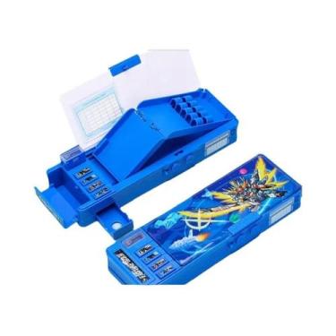 Imagem de Estojo De Lápis Multifuncional Com Fechadura De Senha De Grande Capaci