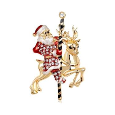 Imagem de Decoração De Guirlanda De Natal, Corsage Com 31 Estilos, Broche Versát