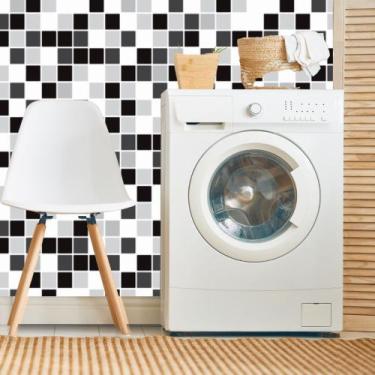 Imagem de Papel de Parede Adesivo Autocolante Decorativo Pastilha Mosaico 5 METR