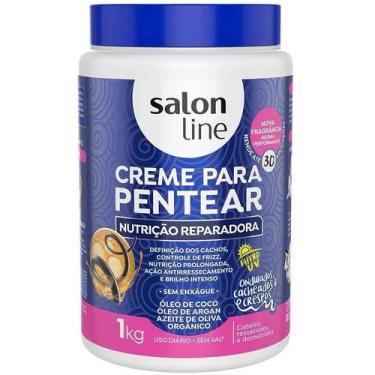 Imagem de Creme Para Pentear Salon Line Nutrição Reparadora 1Kg