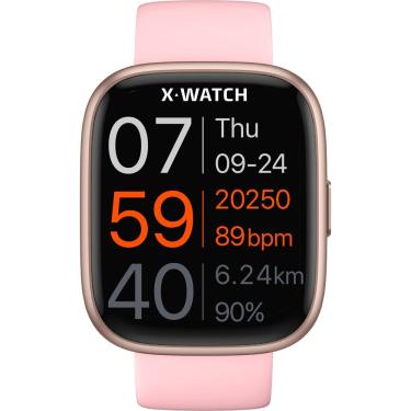 Imagem de Relógio Smartwatch X-Watch Ref: Xswuqpi006a Pxrx Rosé Touch Screen