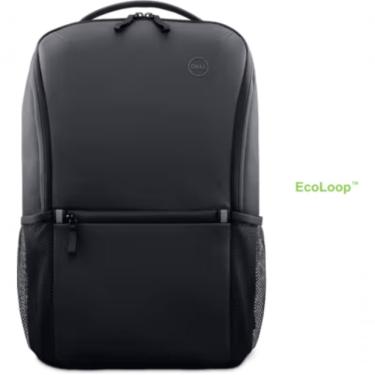 Imagem de Mochila Dell Ecoloop Essential Preta Impermeável Resistente A Água Com Compartimento Acolchoado Para Notebook Até 15,6 P