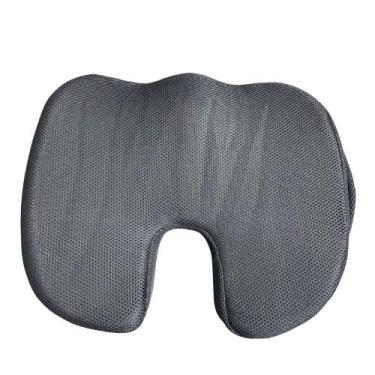 Imagem de Almofada Ortopédica Em Espuma Cóccix Conforto Alívia Dor Anatômica Cad