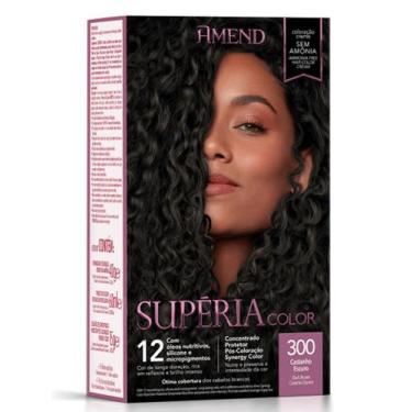 Imagem de Amend - KIT TONALIZANTE AMEND SUPÉRIA COLOR 300 CASTANHO ESCURO