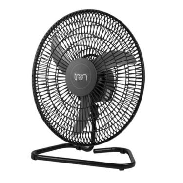 Imagem de Ventilador De Mesa Oscilante Grade 50cm Preto Bivolt - Tron, Bivolt