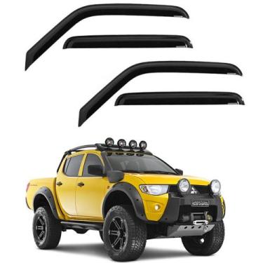 Imagem de Calha De Chuva L200 Savana 98 1999 2000 2001 2002 2003 2004 - PRESCALH