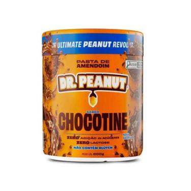 Imagem de Dr Peanut Pasta de amendoim 600g Zero Açucar Sabor Chocotine