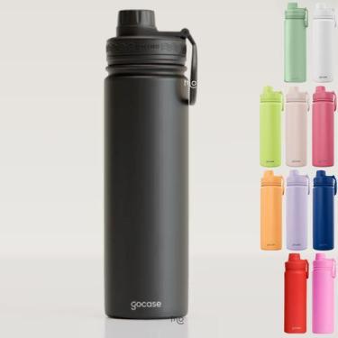 Imagem de Garrafa Térmica Gocase Fresh 650ml Cor:Preta, Preta