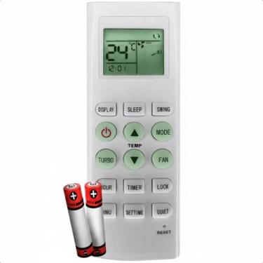 Imagem de Controle Remoto Ar Condicionado Compatível Com Agratto Fit Split Vogga
