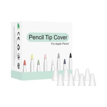Imagem de Capa De Silicone Para Ponta De Caneta Apple Pencil pro 3 2 1 USB C 2ª 