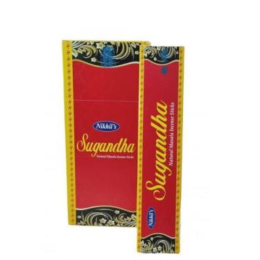 Imagem de Incenso Nikhil Sugandha  Aroma Sagrado de Paz - Nikhils